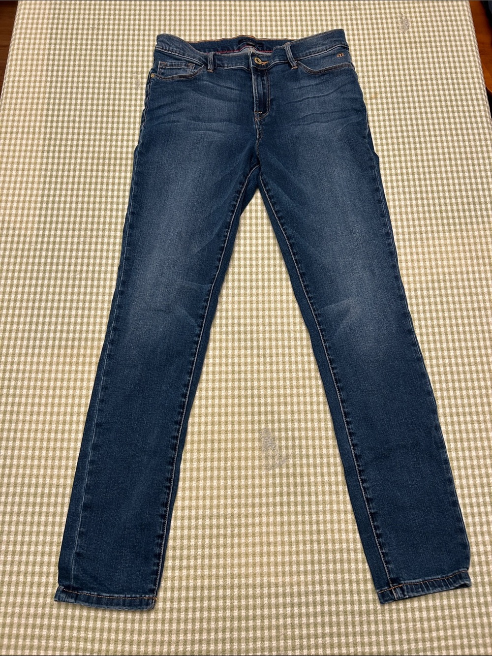 Tommy Hilfiger Women's Dark Indigo Skinny Stretch Jeans Size 8